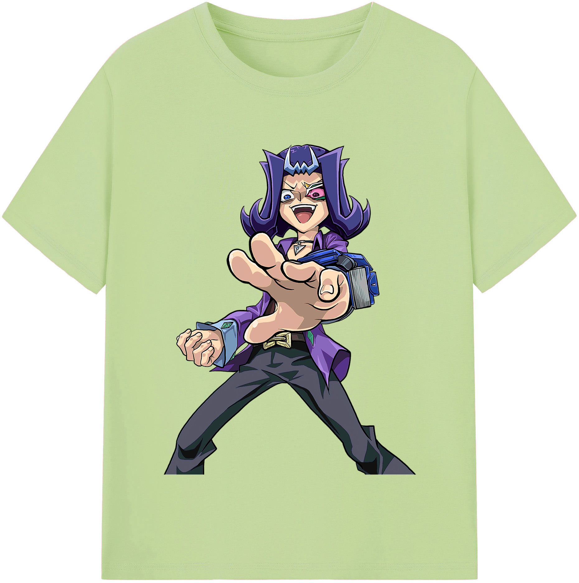 （画像用） 遊☆戯☆王 Yu-Gi-Oh! 綿100％半袖Tシャツ（フロントプリント）